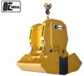 Brass Steel Rectangle Yellow Plain Polished heavy duty hydraulic material handling grab bucket