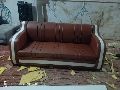 Wooden Triple Seater Sofa