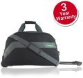 Timus Bolt Black 55 cm/20 inch 2 Wheel Travel Duffle Bag Cabin Luggage Soft Sided Luggage/ Light Wei