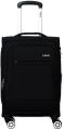 Timus Estonia Black 55 cm/ 20 inch Cabin 8 Wheels best waterproof Luggage bags for men /Luggage with
