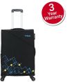 Timus Flash 65cm/24 inch check-in Black Color Luggage/ Suitcase / Expandable Luggage/Travel bag for