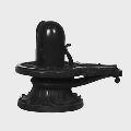 Available in Many Colors Painted Polished Marble Shivling Statue