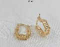 Gold plated bali earrings k87