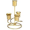Candlestick Gold Metal Candle Holder