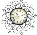 Pearl Finish Designer Metal Wall Clock