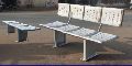 Stainless steel perforated 4Seater bench