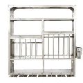 25 Kg Capacity Wall Mounted Stainless Steel Dish Rack
