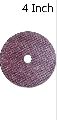Round New Polished maroon 4 inch abrasive cut off wheel