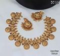 gold plated South Indian Traditional neck set