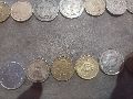 Printed Non Polished Old rare coins Normal old coins