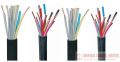 Black ptfe insulated shielded cable