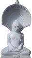 Digmbar Jain Marble Statue