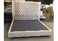King Size Quilted Modern Upholstery Bed