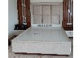 Laminated King Size Upholstery Bed