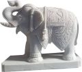 Multicolors Printed Non Printed Polished RADHA RANI MOORTI ART elephant marble statues
