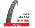 Rubber Black New Hindustan Tyres & Tubes hc-423 bicycle tyres
