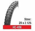 Rubber Black New Hindustan Tyres & Tubes hc-458 bicycle tyres