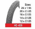 Rubber Black New Hindustan Tyres & Tubes hc-459 bicycle tyres
