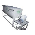 Grey New Semi Automatic Electric cattle poultry feed mixer machine
