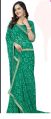 traditional georgette ladies saree