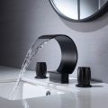 Stainless Steel Silver Metalic Grey Polished Bathroom Faucet