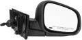 ABS Black Polished rmc beat vxi lever car side mirror