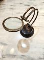 Antique Brass Adjustable Magnifying Glass