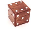Handmade Wooden Dice Box Set
