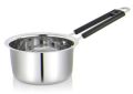 Polished Silver Chiaro ss 019 stainless steel sauce pan
