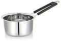 Polished Silver Chiaro ss 022 stainless steel sauce pan