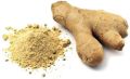 Brown dehydrated ginger powder