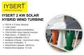 New Solar Power Air YES iysert 2 kw solar hybrid wind turbine