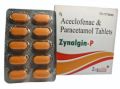 Aceclofenac and Paracetamol Tablet
