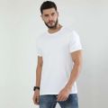 Pure Cotton Simple Collar All Short Sleeve Plain unisex classic tshirt