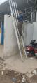 Aluminium wall extension ladder with railing