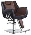 Metal Plastic Wood Polished Black Plain pu salon chair