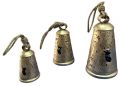 Handmade antique cone shape Rustic finish cowbell Christmas decor bellcow bell