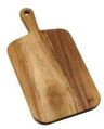 NATIONAL ACASIA AND MANGO WOOD Wool Finished Square Brown Plain wooden chopping board