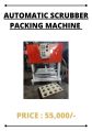 Mild Steel Electric Red & white New 1-3kw automatic scrubber packing machine
