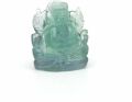 SO910 Emerald Ganesh Statue