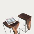 Metal Wood Black Brown Plain New Polished designer furniture