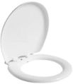 Plastic Round White Ivory Plain Lyox Polyplast lx-ewc-s toilet seat cover