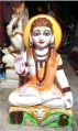 Pandey murti kalakar Marble Printed Polished baba balaknath statue