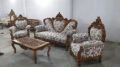 NFH modern white wooden sofa set