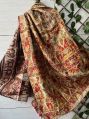 Available in Different Color Stitched silk reverse kantha dupatta