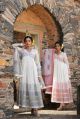 VS1 FASHION MODE Cotton Multicolor Printed women anarkali gown dupatta set