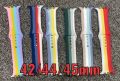 Leather Rubber Available in Many Colors colored watch strap