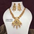 Gold Plated Yellow Brass imitation necklace set