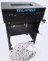 Techmks Black 220V Electric Semi Automatic strip cut paper shredder machine