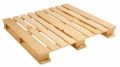 Pinewood Square Brown Polished pine wood pallets